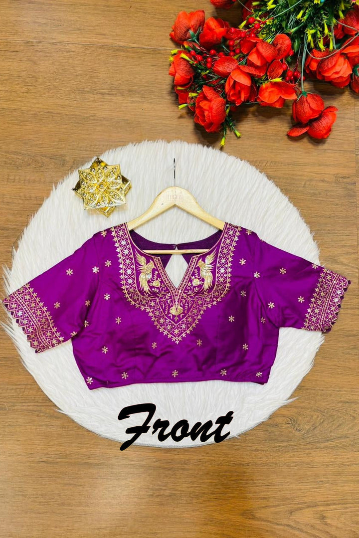 Each Stitch Designer Cotton Silk Blouse