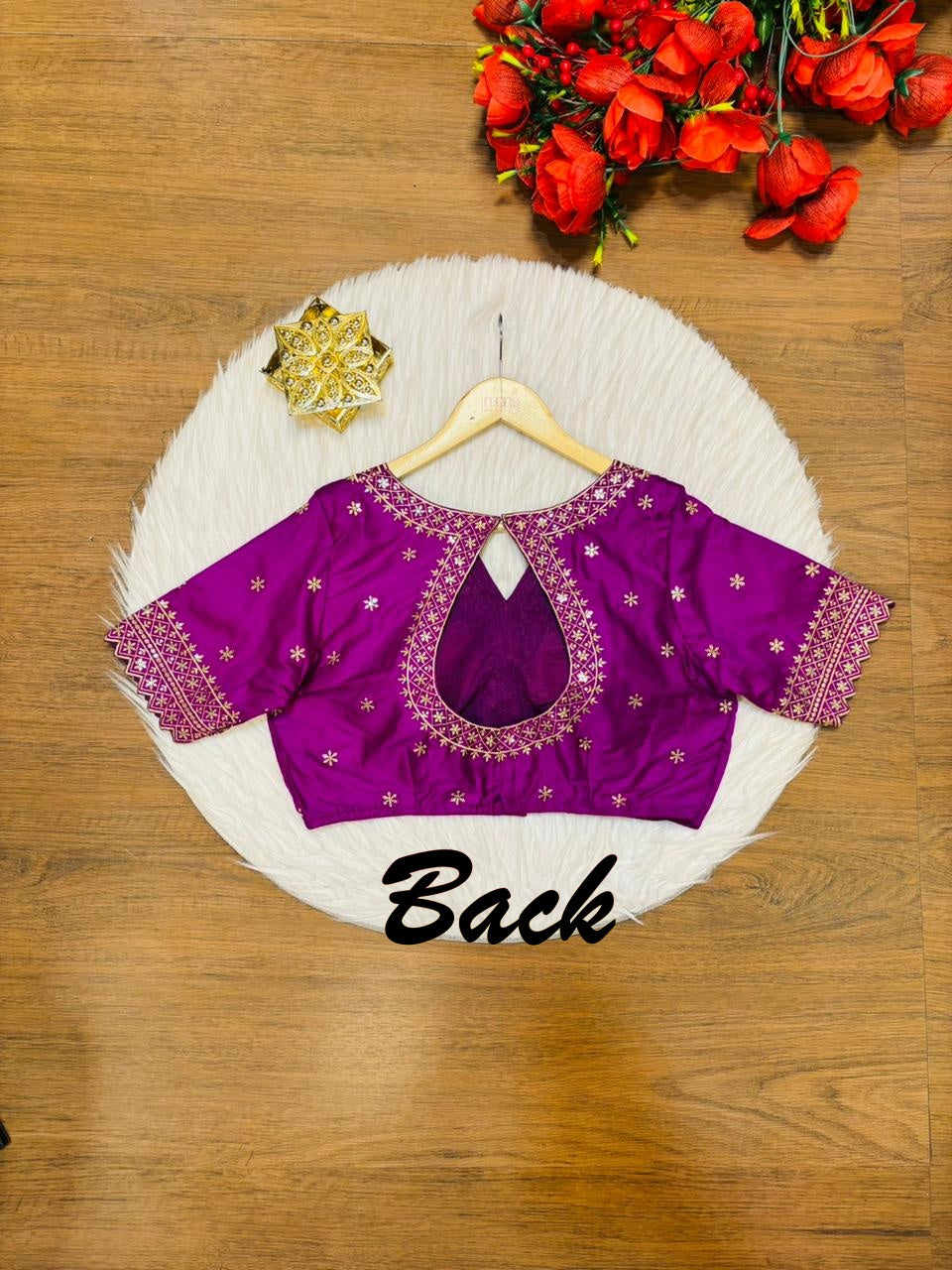 Each Stitch Designer Cotton Silk Blouse