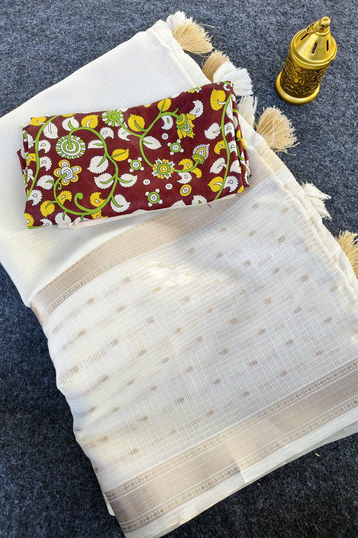 Nirjara Designer Kota Doriya Saree