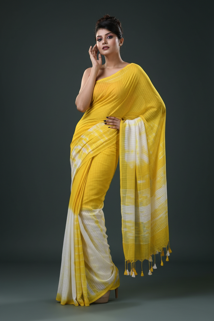 Neer Tulika Mul Cotton Saree