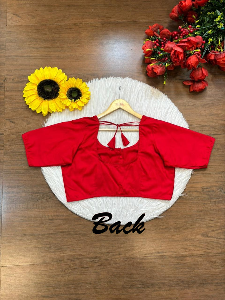 Day-To-Day Beautiful Designer Cotton Blouse