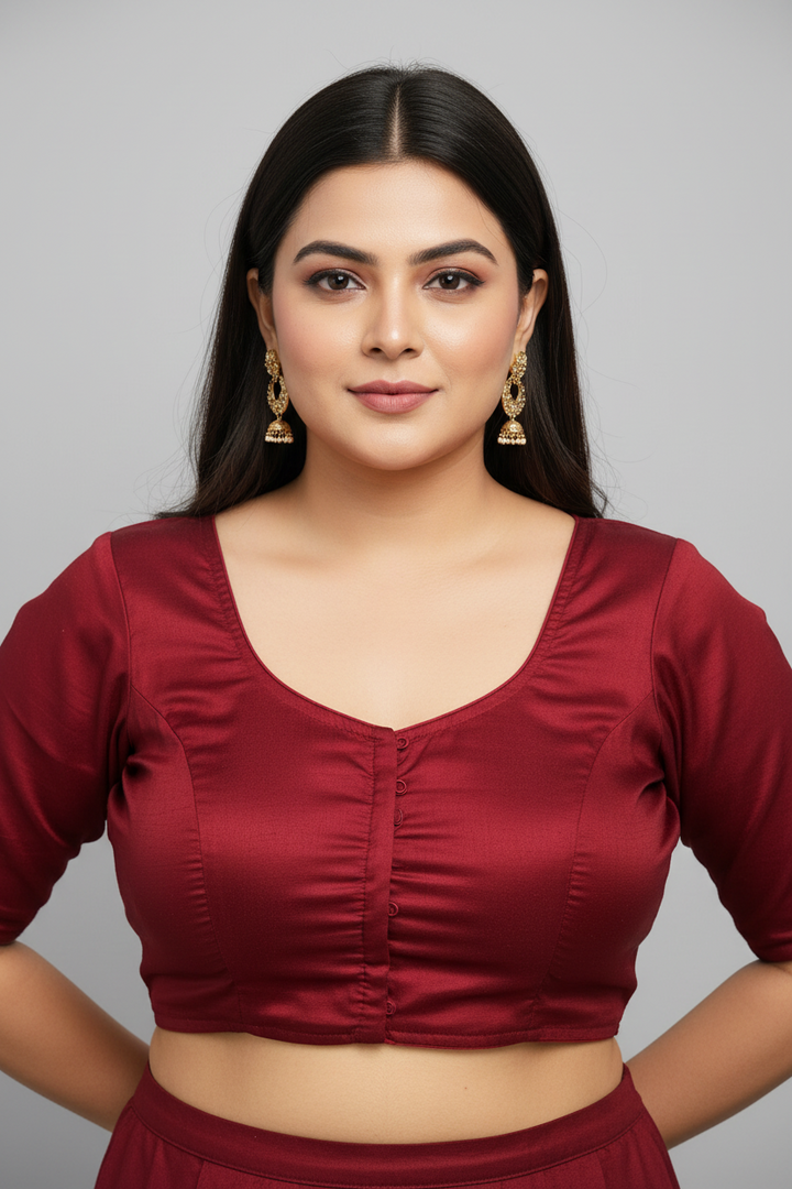 Day-To-Day Beautiful Designer Cotton Blouse