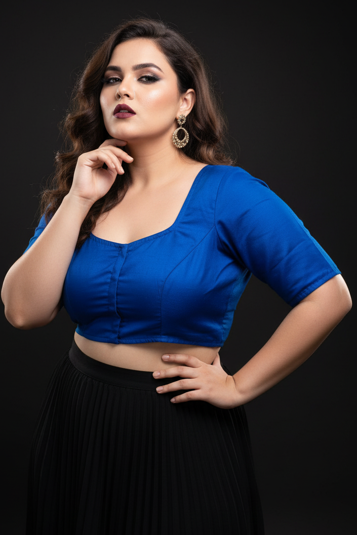 Day-To-Day Beautiful Designer Cotton Blouse