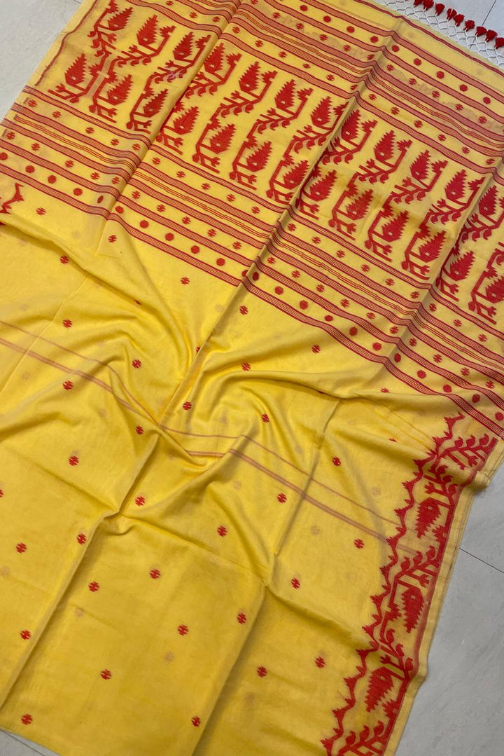 Madhubanika Mul Cotton Saree