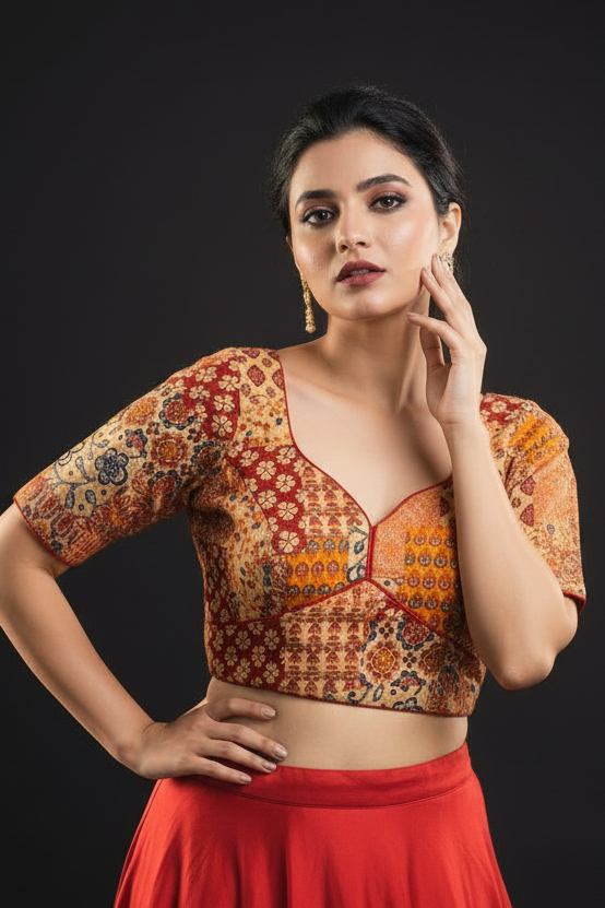 Imperial Sheen (Fancy Designer Blouse)