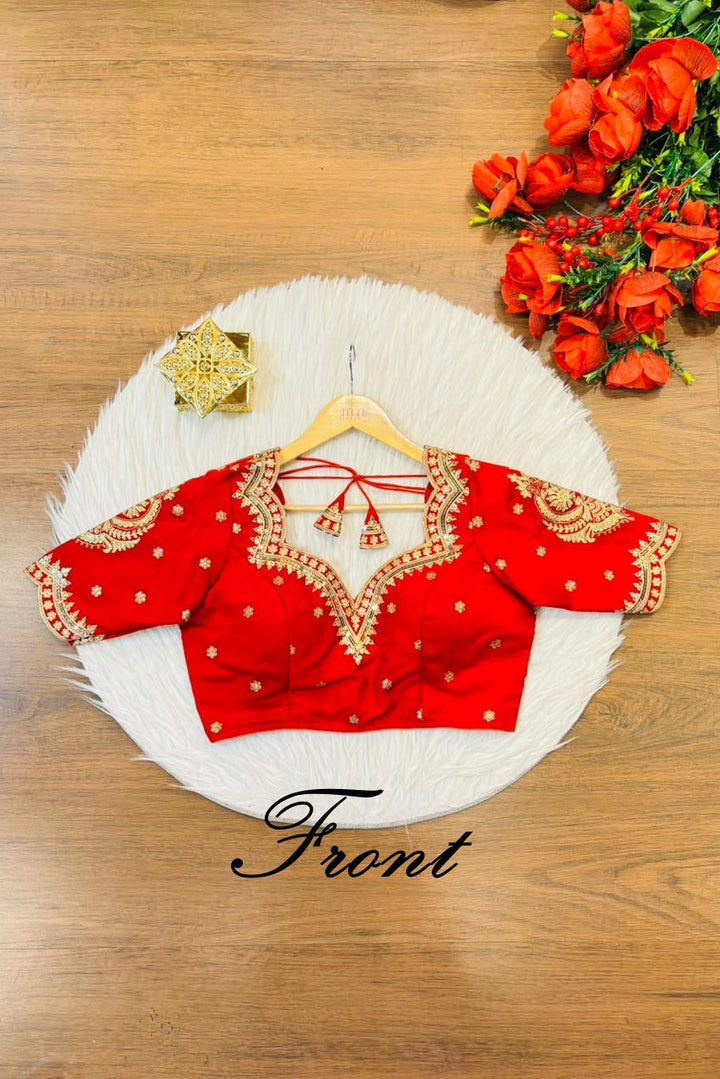 Suhani Aura - Vichitra Silk Blouse