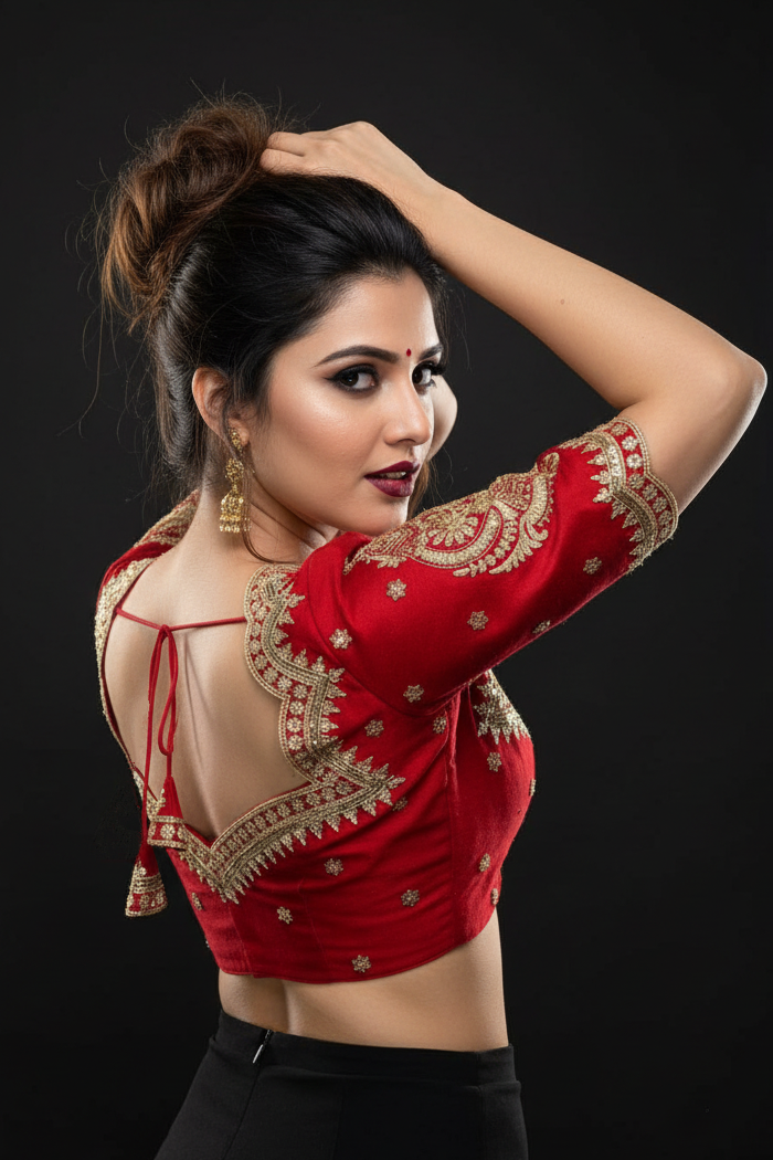 Suhani Aura - Vichitra Silk Blouse
