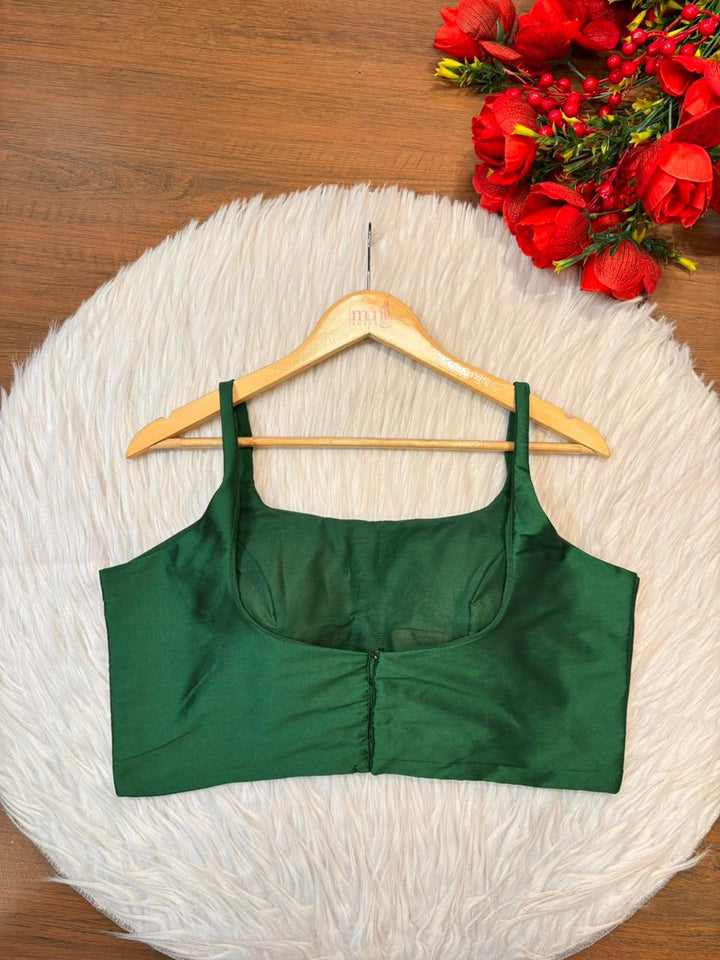 The Bonedi Baddie - Solid Fancy Designer Blouse