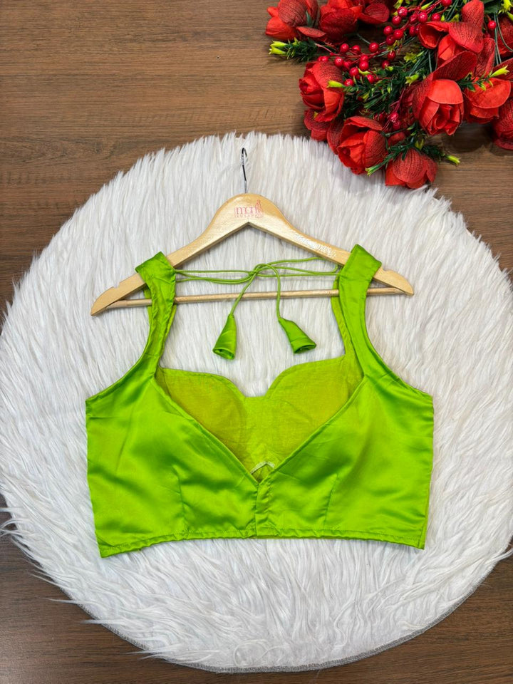 Fantastic Five-Solid Fancy Designer Blouse