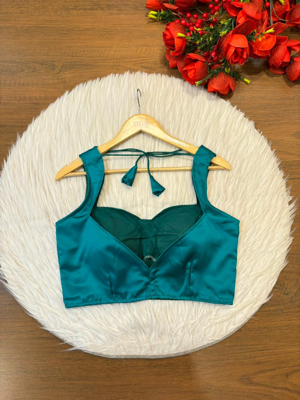 Fantastic Five-Solid Fancy Designer Blouse