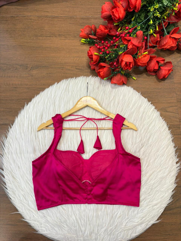 Fantastic Five-Solid Fancy Designer Blouse