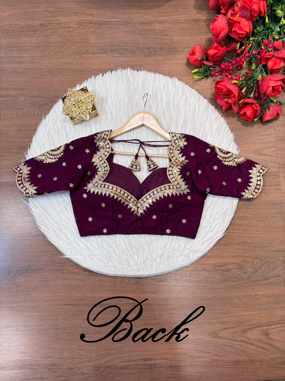 Suhani Aura - Vichitra Silk Blouse