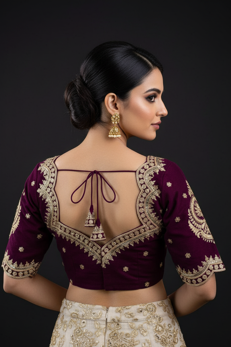 Suhani Aura - Vichitra Silk Blouse