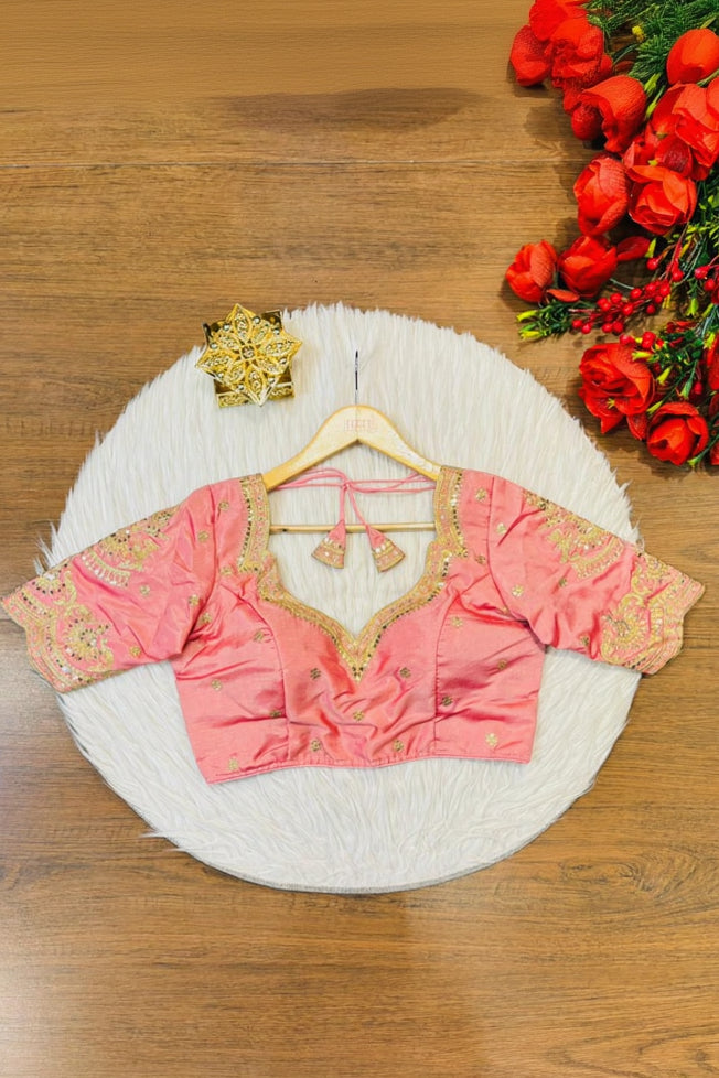 The Style Standard - Vichitra Silk Blouse