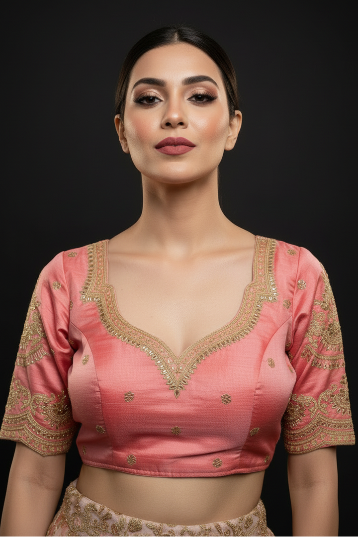 The Style Standard - Vichitra Silk Blouse