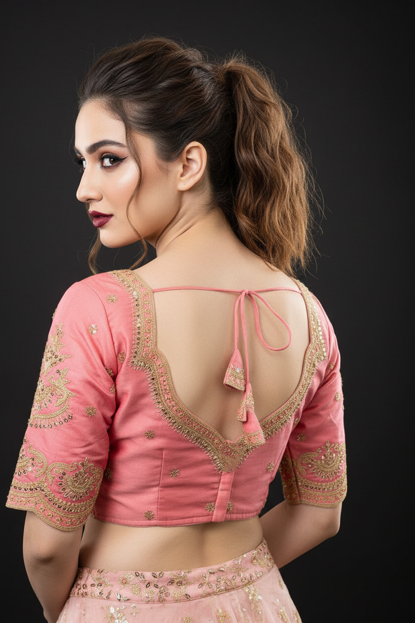 The Style Standard - Vichitra Silk Blouse