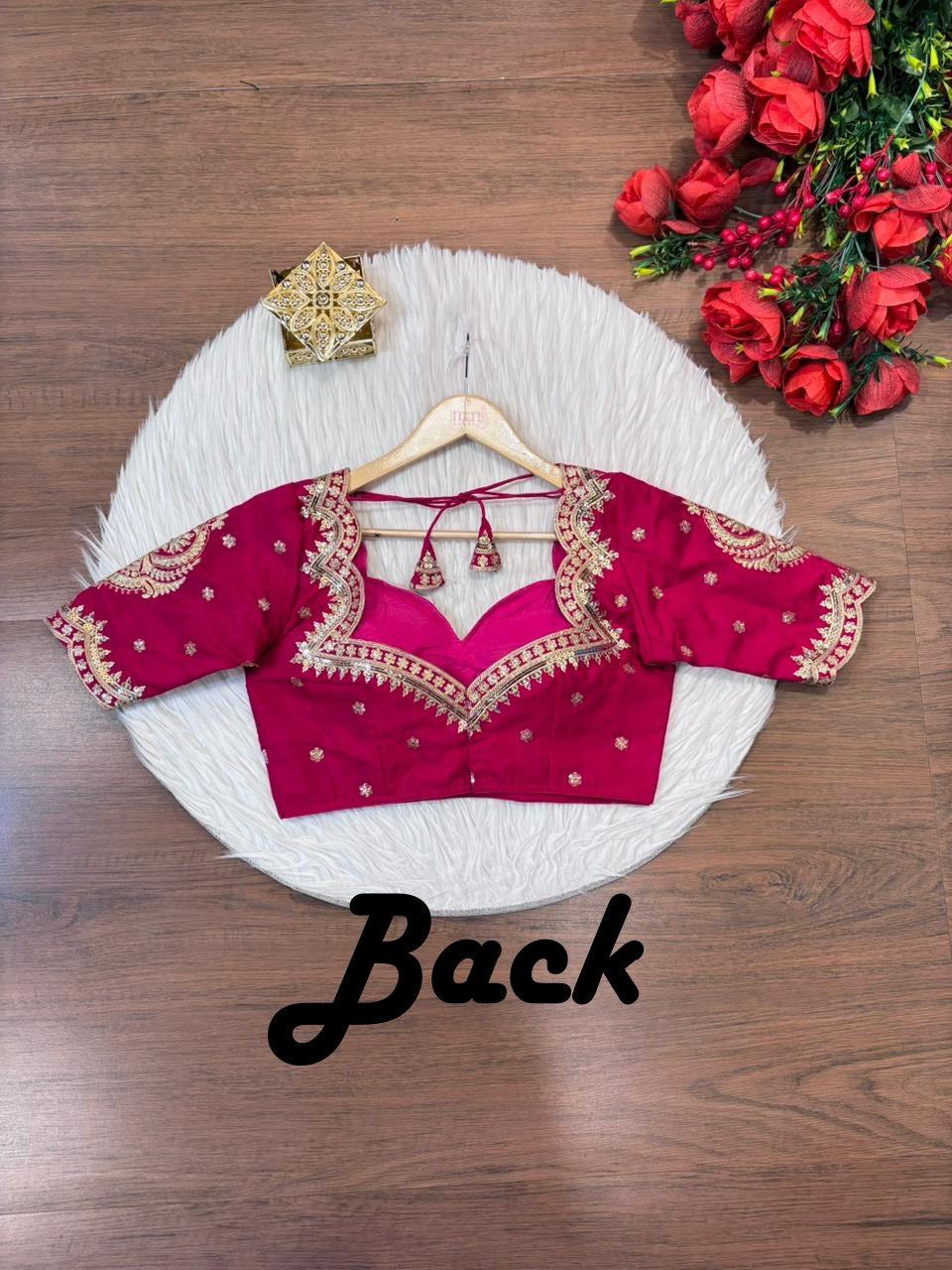 Suhani Aura - Vichitra Silk Blouse