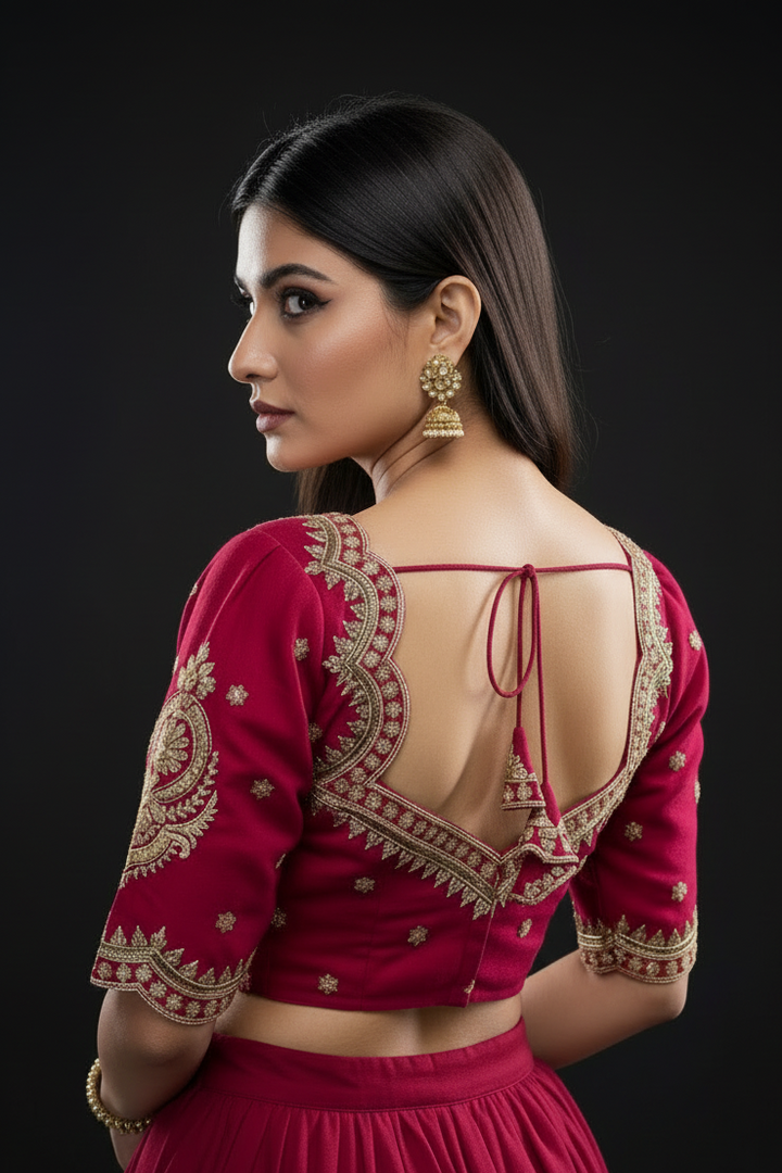 Suhani Aura - Vichitra Silk Blouse