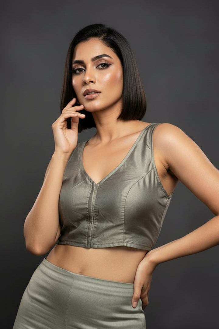 Create The look With Halter Blouse