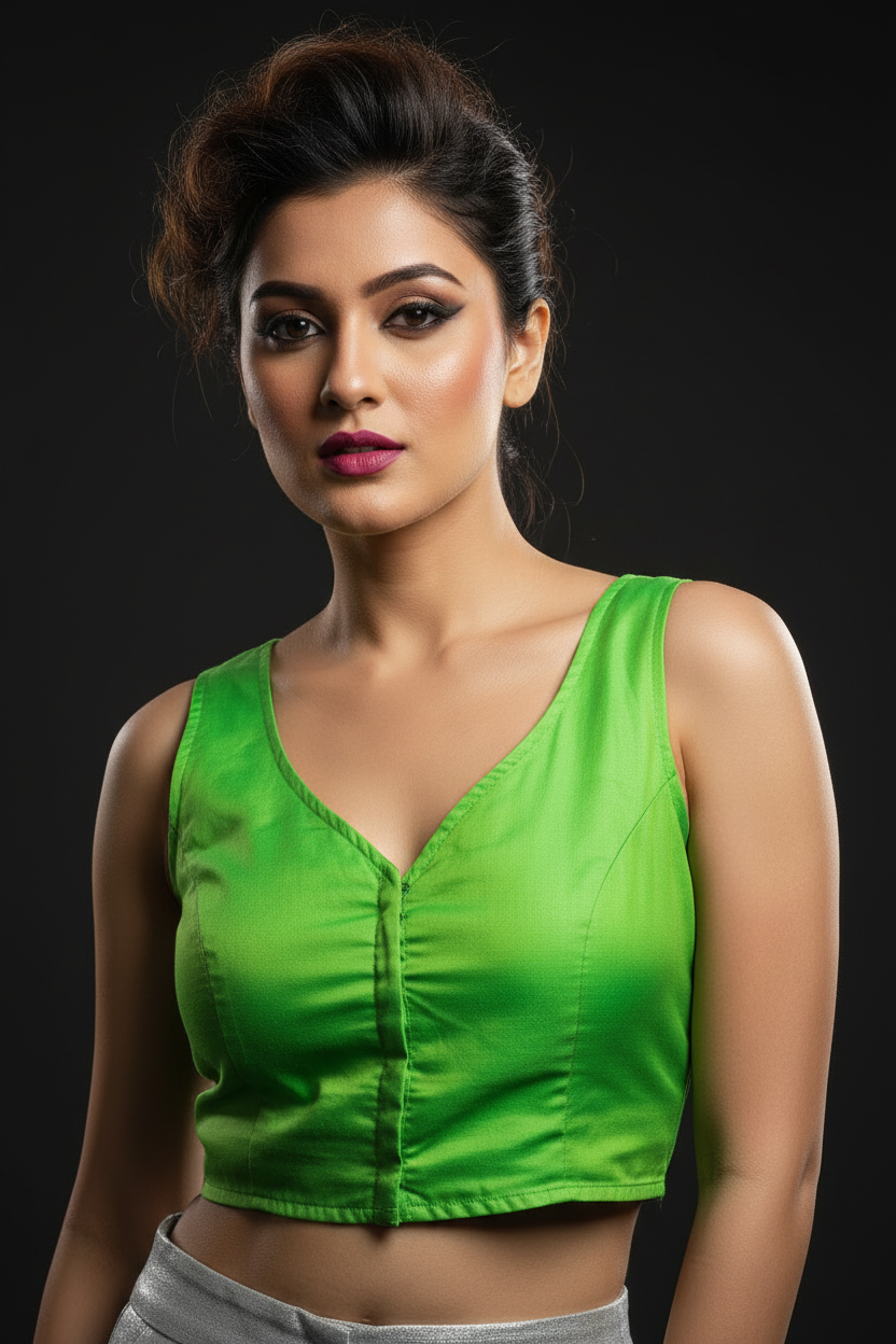 Create The look With Halter Blouse