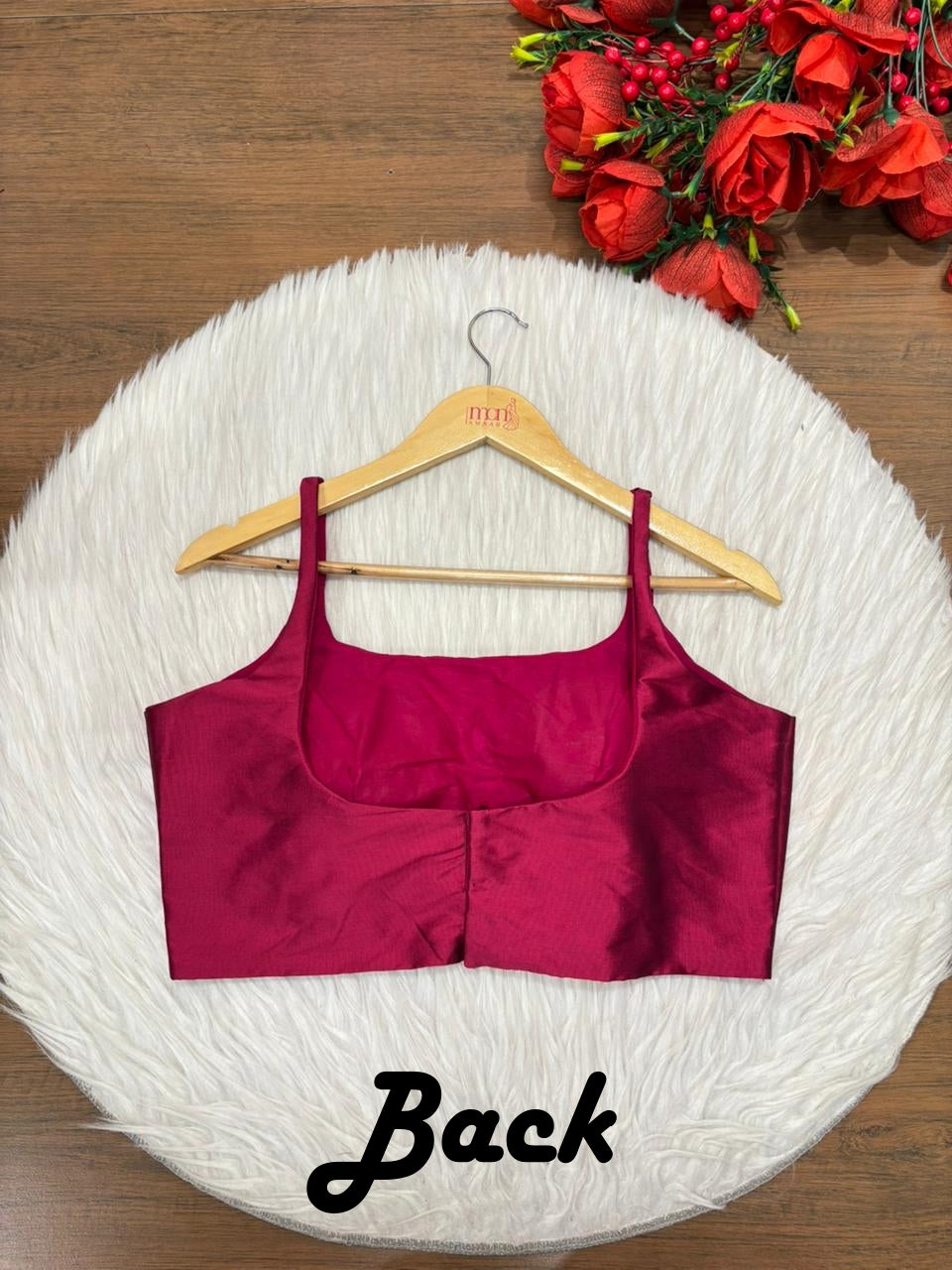 The Bonedi Baddie - Solid Fancy Designer Blouse