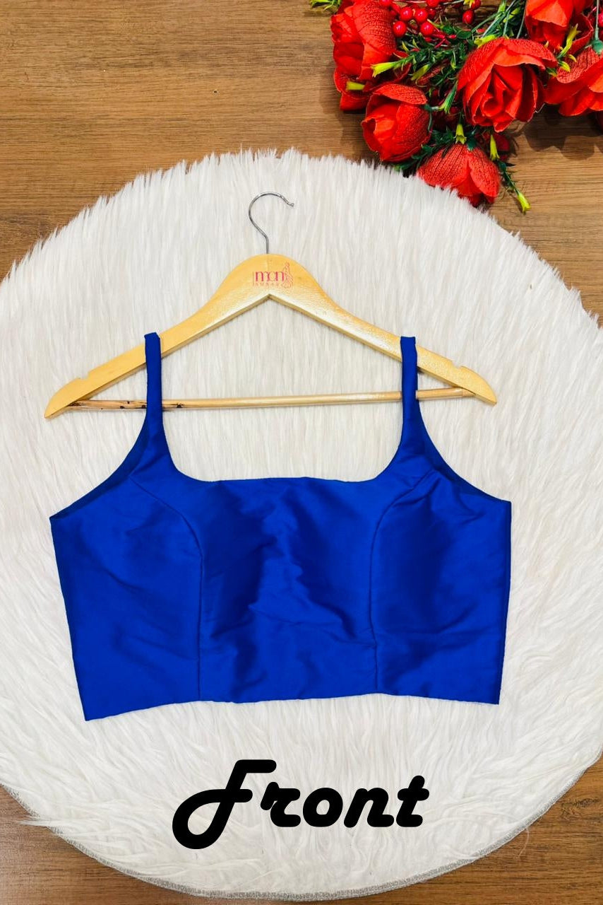 The Bonedi Baddie - Solid Fancy Designer Blouse