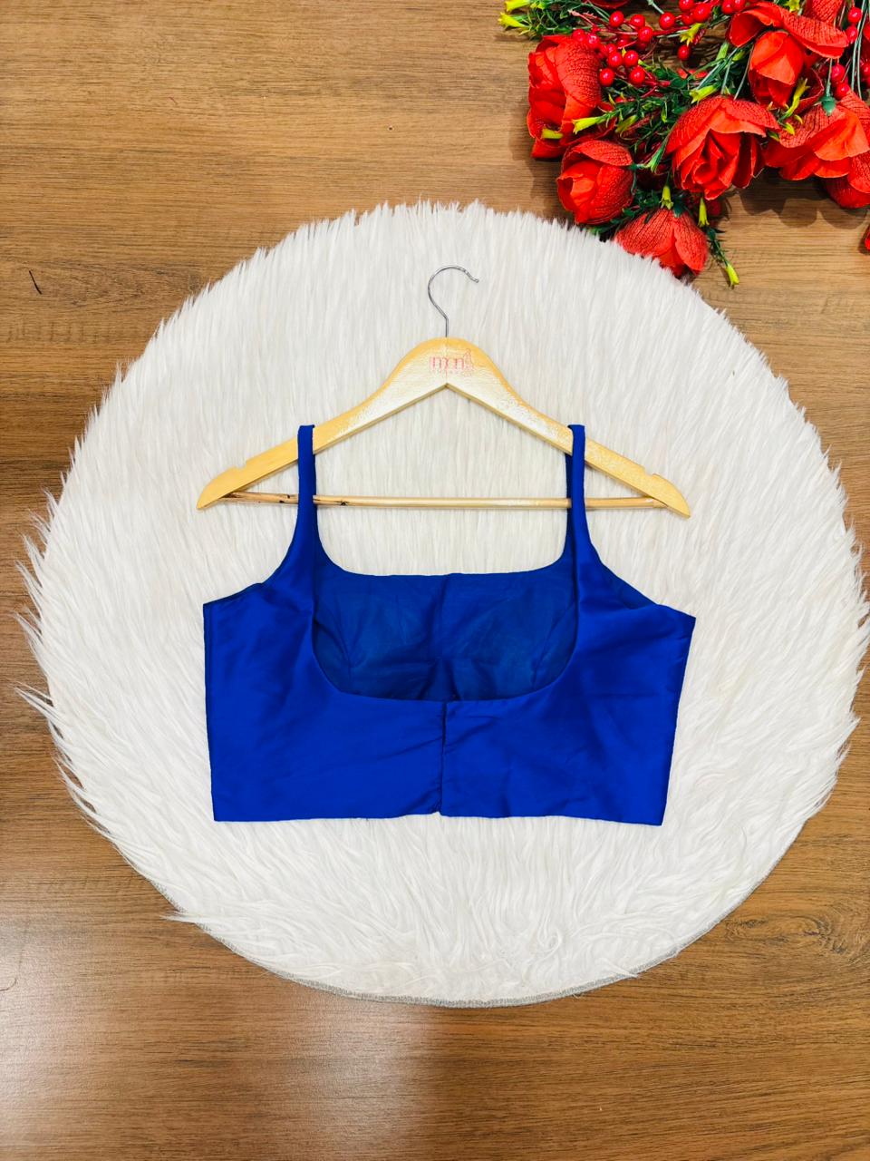 The Bonedi Baddie - Solid Fancy Designer Blouse