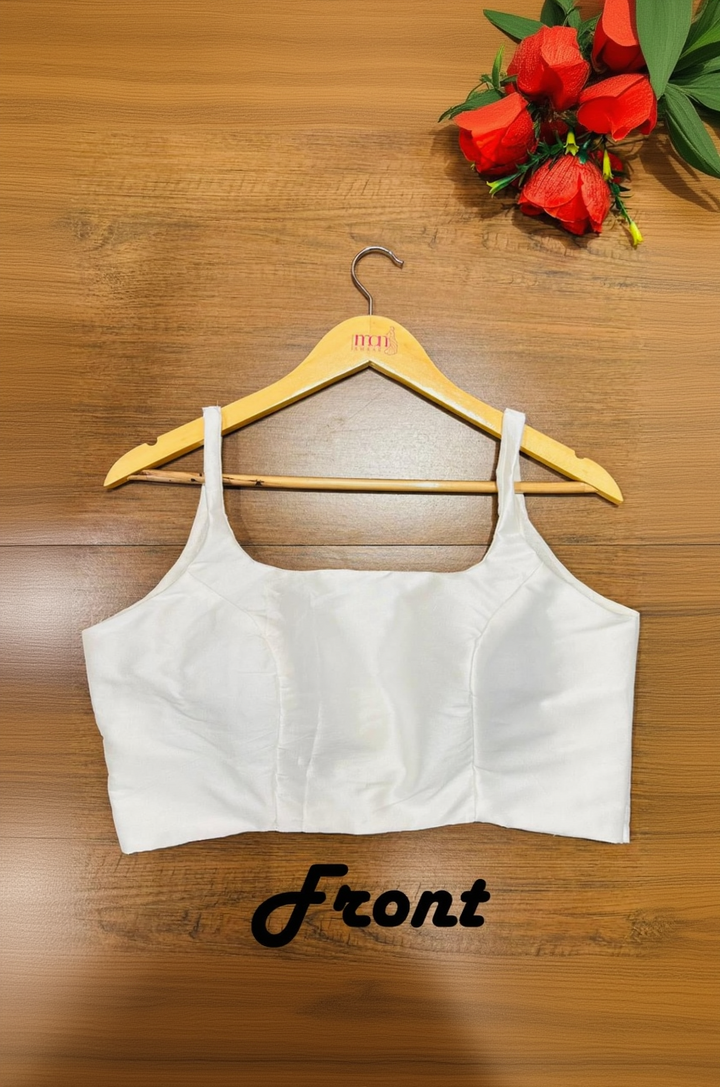 The Bonedi Baddie - Solid Fancy Designer Blouse