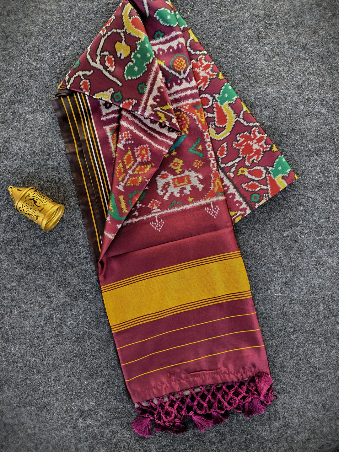 Rajrekha Patola Silk Saree