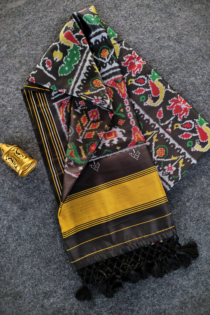 Rajrekha Patola Silk Saree
