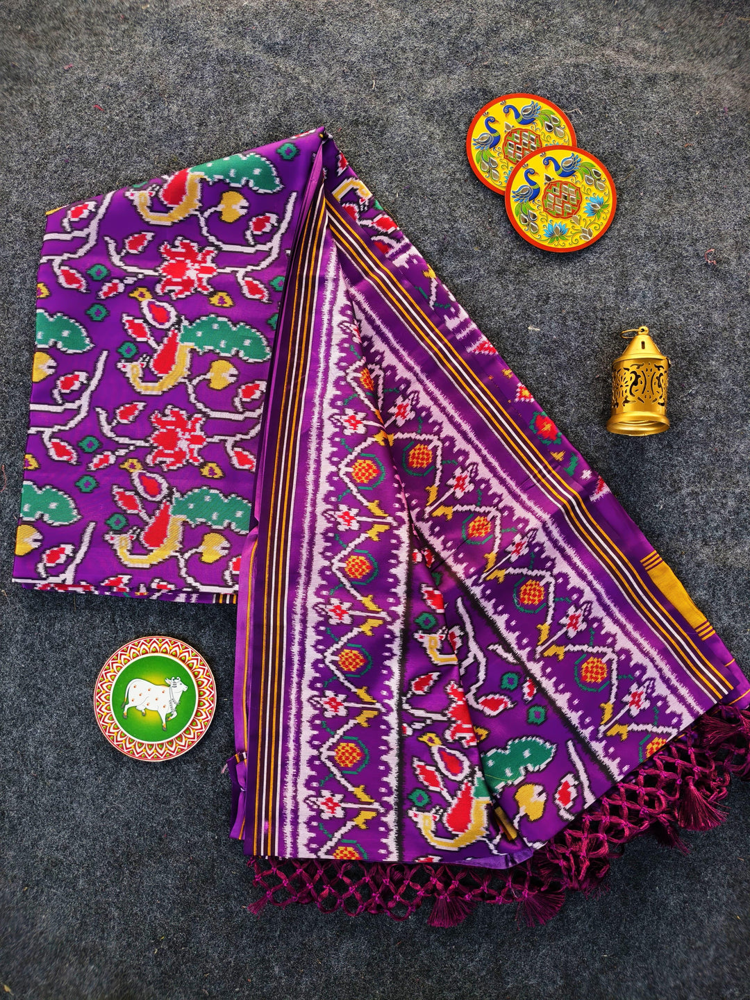 Rajrekha Patola Silk Saree