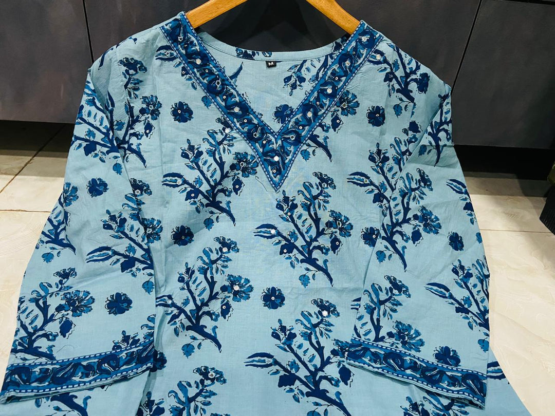 Mourika Cotton Kurti Set