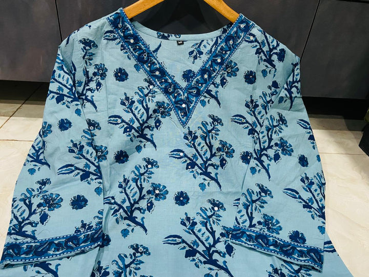 Mourika Cotton Kurti Set