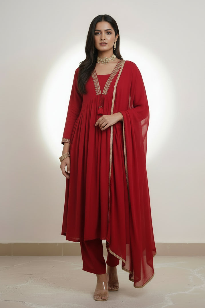 Colour Of Love Cotton Kurti Set