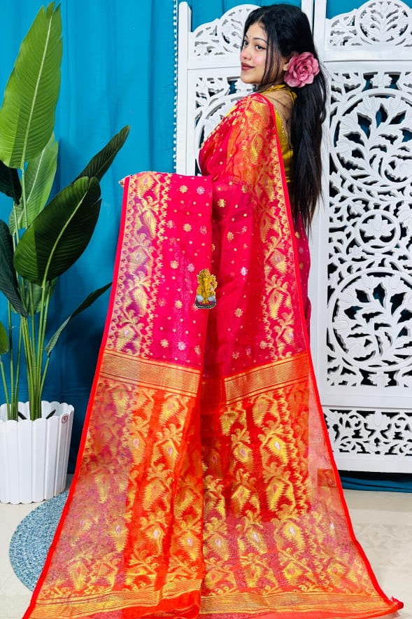 Subhasini Zari Jamdani Saree