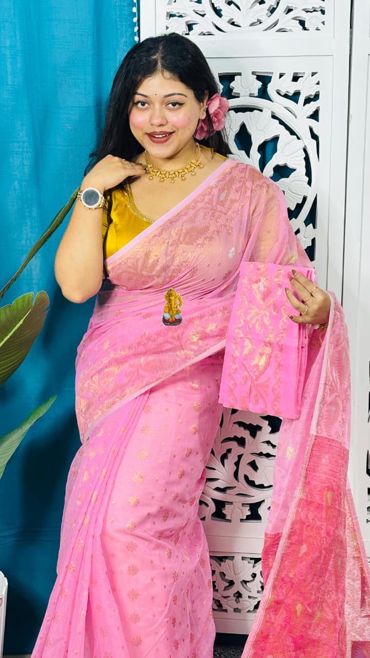 Subhasini Zari Jamdani Saree