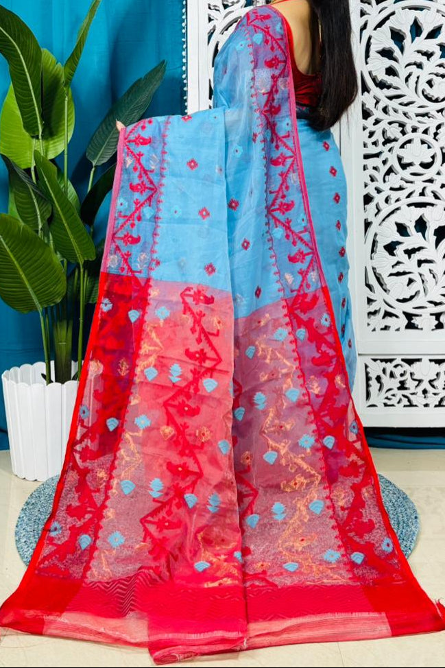 Ranga Probhat Jamdani Saree