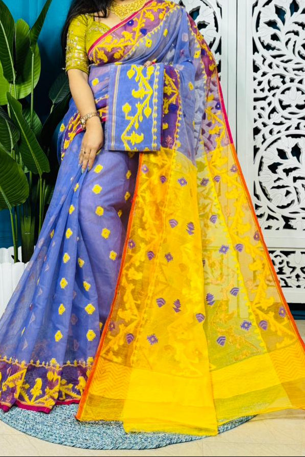 Ranga Probhat Jamdani Saree