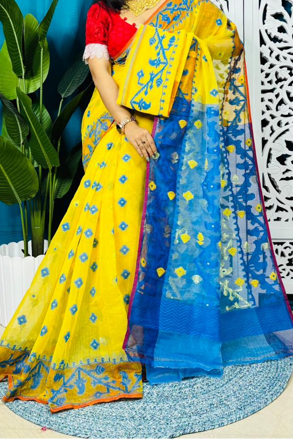 Ranga Probhat Jamdani Saree