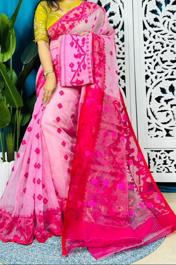 Ranga Probhat Jamdani Saree