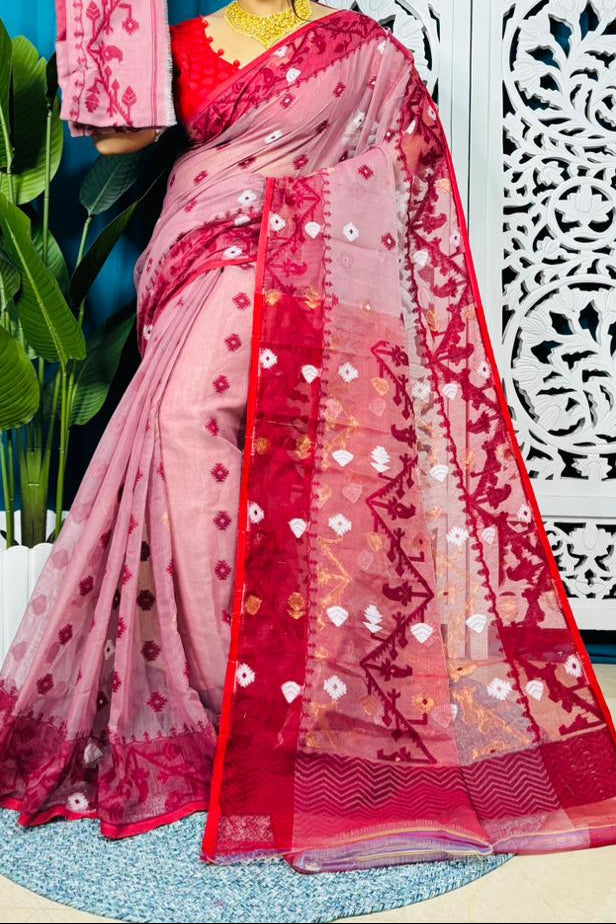 Ranga Probhat Jamdani Saree