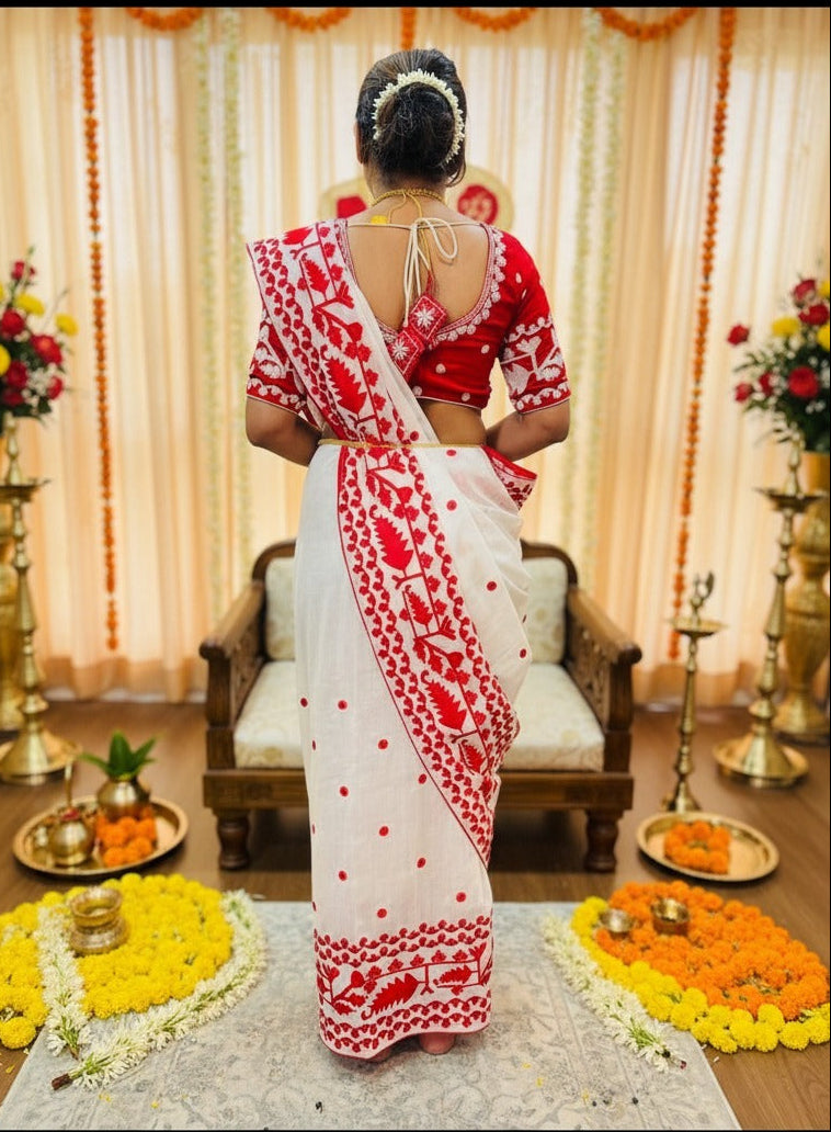 Sneha-Sutra Wedding Collection(Saree With Blouse Combo)