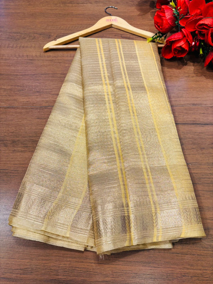 Pampering The Tissue Silk Saree