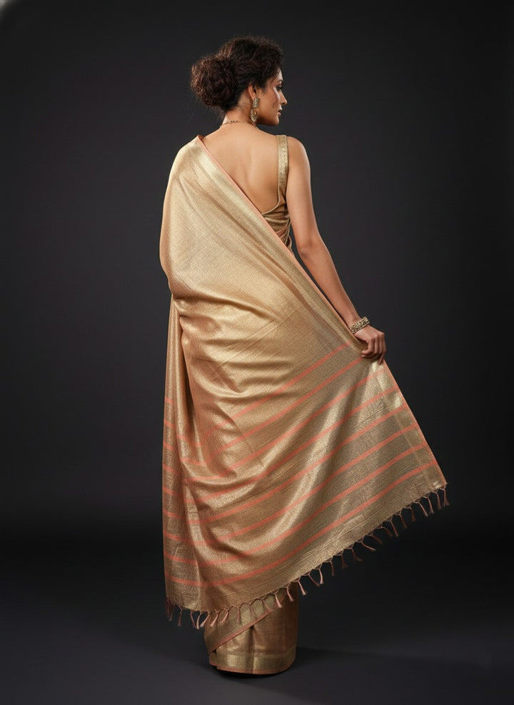 Pampering The Tissue Silk Saree