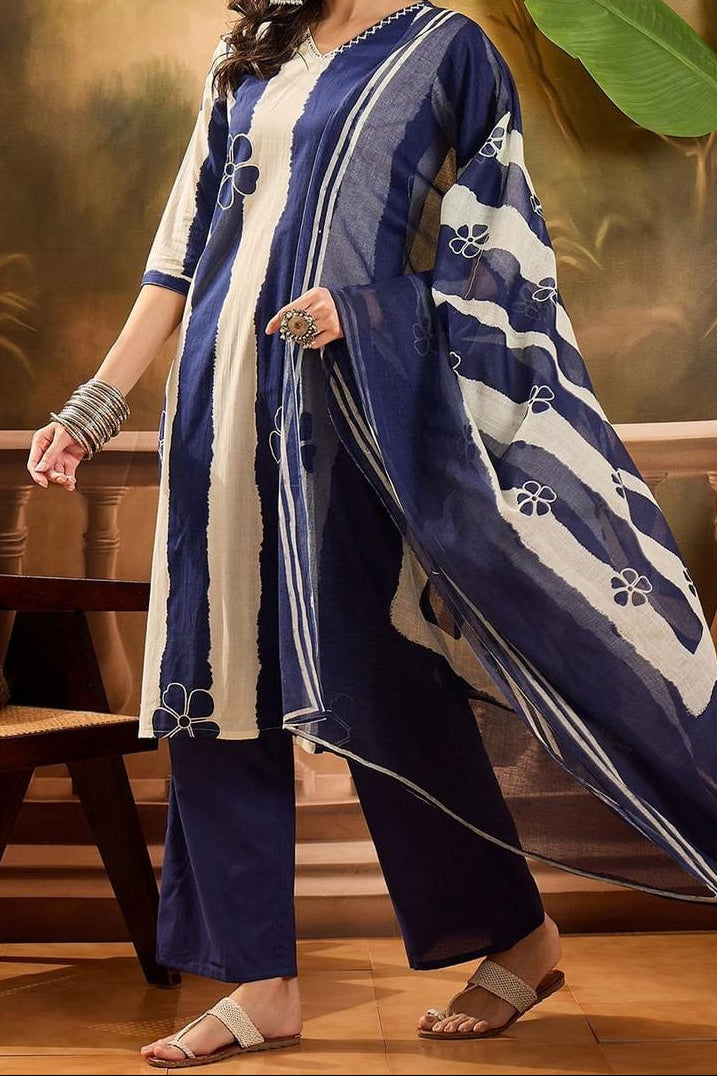 Timeless Glow Cotton Kurti Set