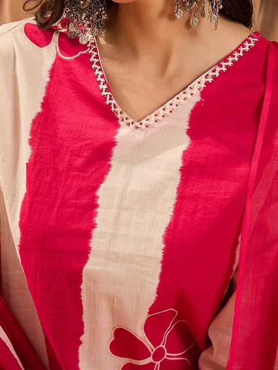 Timeless Glow Cotton Kurti Set