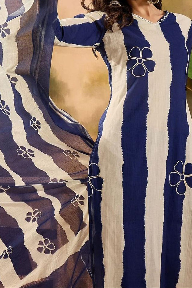 Timeless Glow Cotton Kurti Set