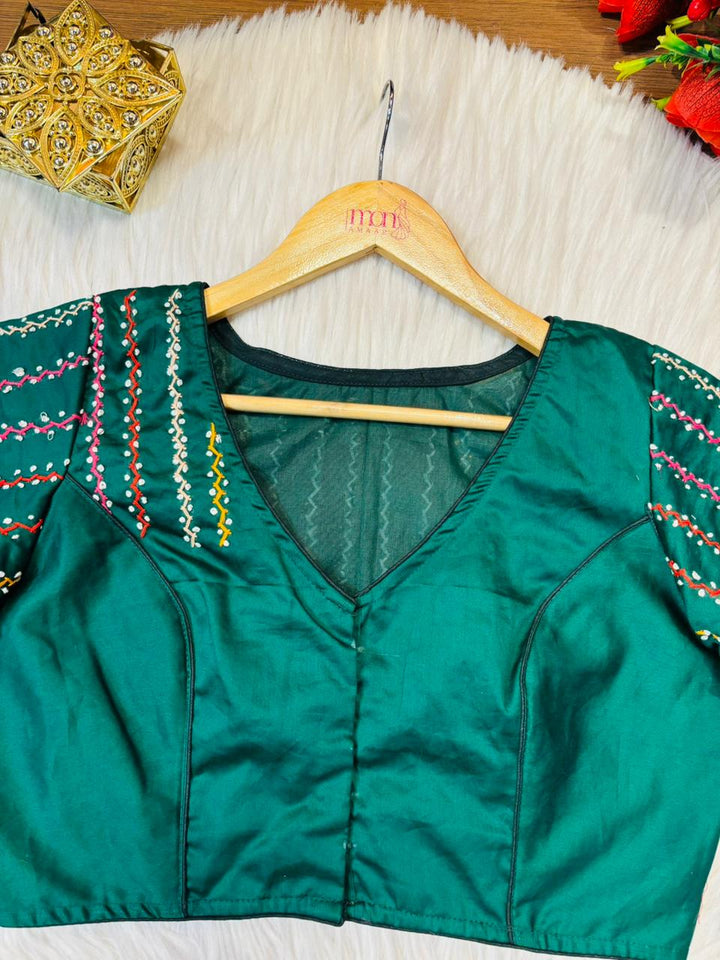 Bhumi-Multicolor Handwork Blouse