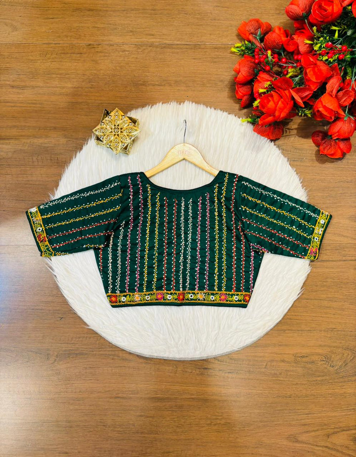 Bhumi-Multicolor Handwork Blouse