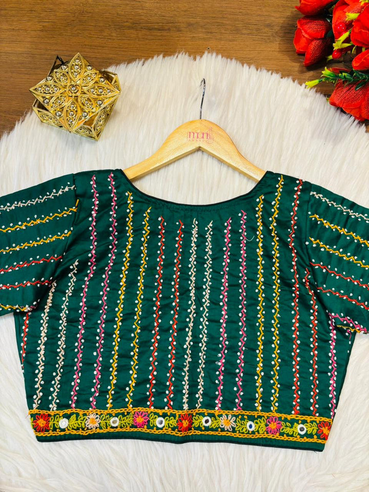 Bhumi-Multicolor Handwork Blouse